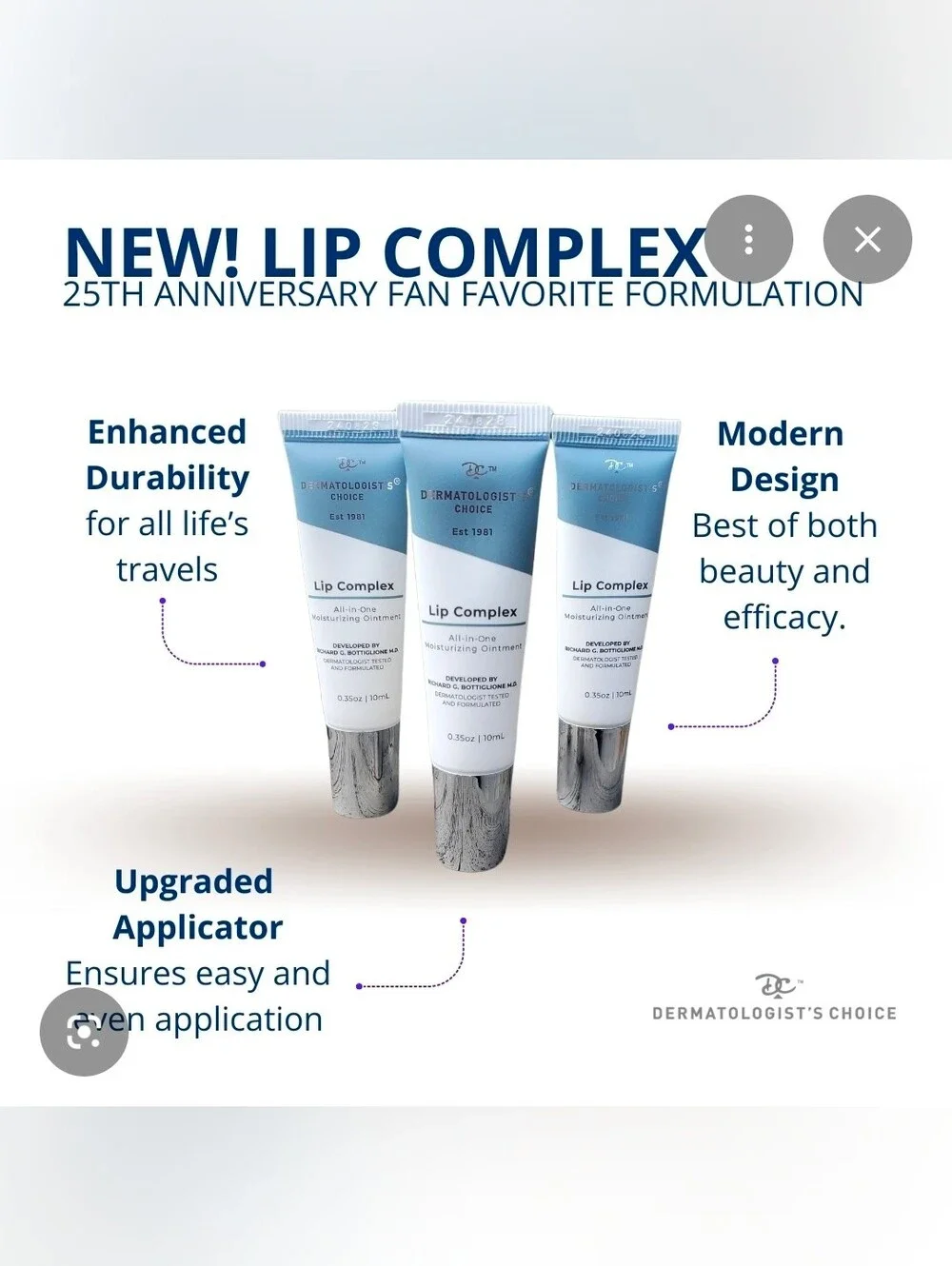Lip Complex All-in-One Moisturizing Ointment - BNIB